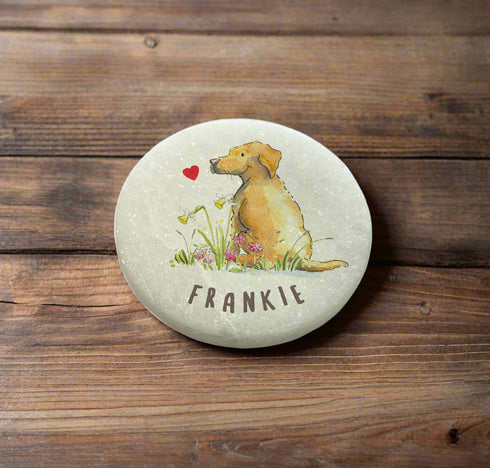 Labrador Yellow Marble Memorial